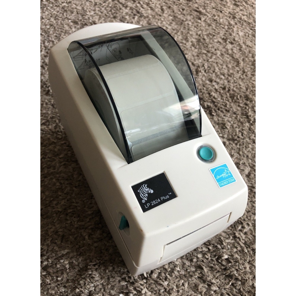 Zebra LP 2824 Plus Thermal Label Printer Comes With 1x2" Roll Of Labels